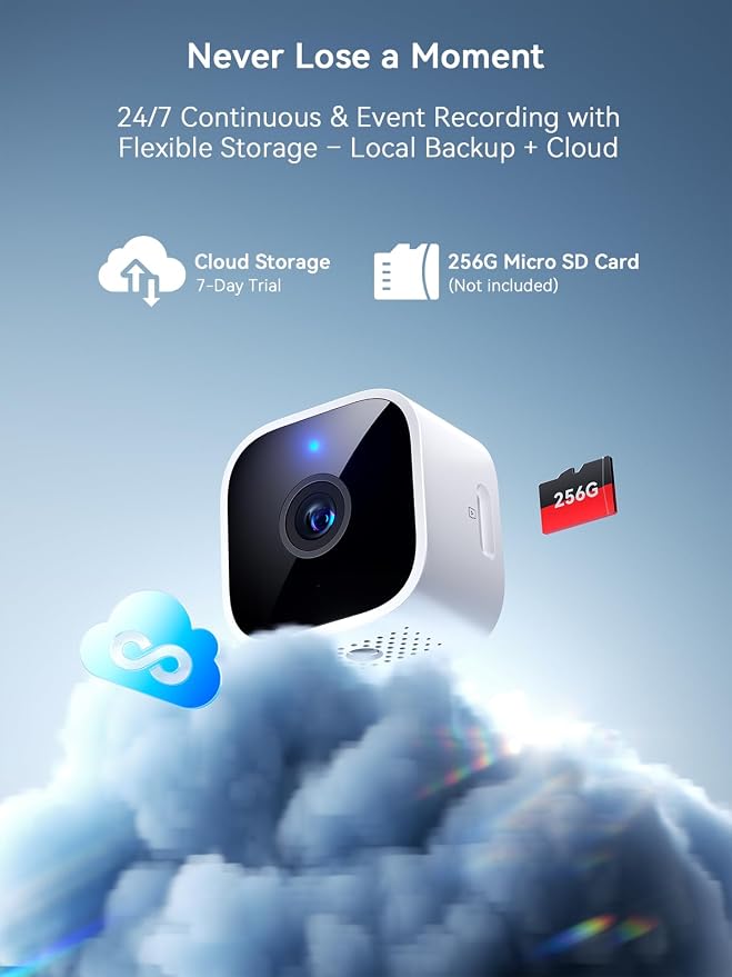 Outinput Indoor Security Camera, 2K WiFi Home Camera - Image 9