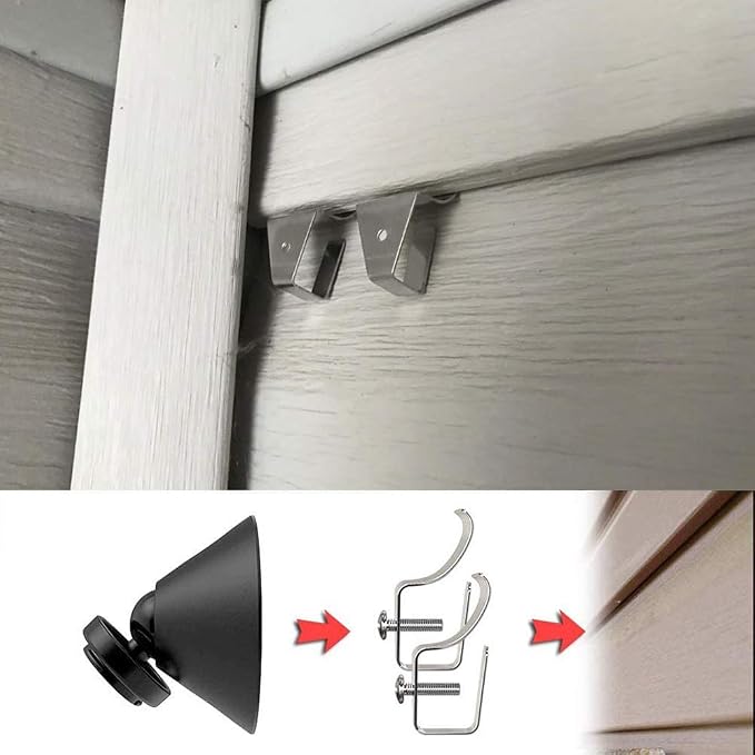 12-Pack Vinyl Siding Hooks for All-New Blink Outdoor Camera, No-Hole Needed - Image 4