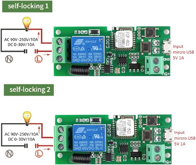 WiFi Wireless Smart Switch Relay Module - Image 4