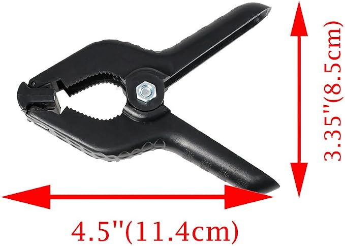 SLOW DOLPHIN Heavy Duty Spring Clamps Clip 4.5 Inch - Image 2