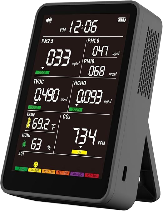 Professional Indoor Air Quality Monitor by AirWhisperAirQualityMonitor