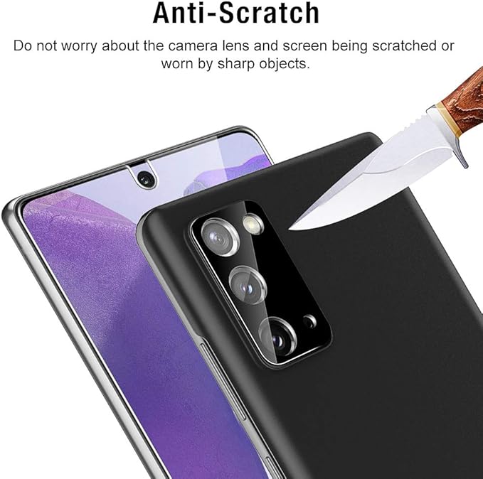 TOCOL 4 Pack fit for Samsung Galaxy Note 20 5G- 2 Pack Tempered Glass Screen - Image 3