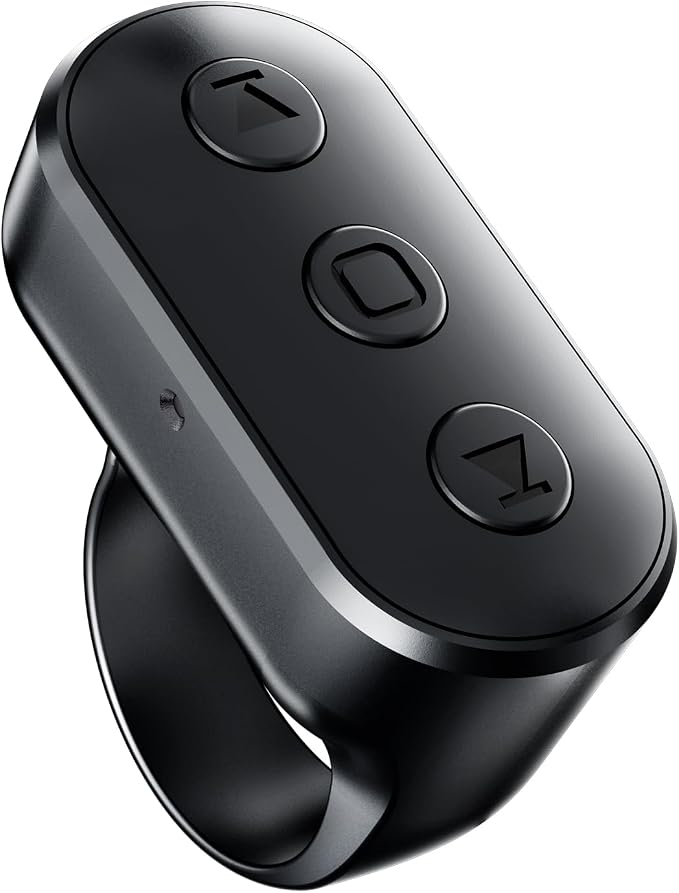 Phone Remote with Zoom for iPhone Android Camera Accessories, Phone Front/Rear by Kefotic