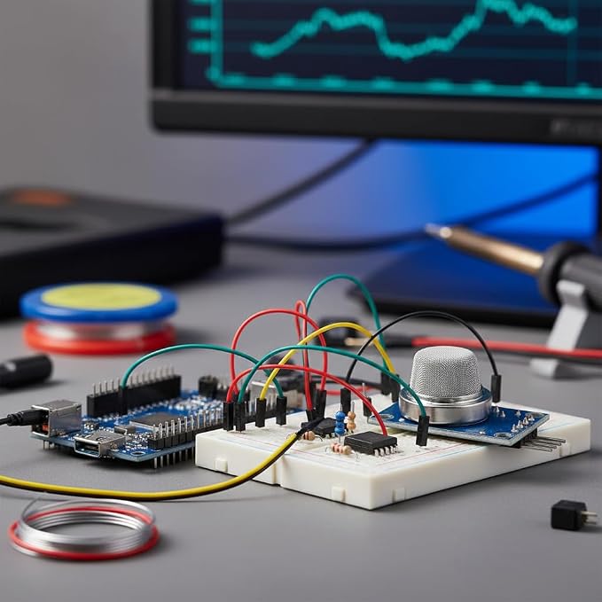 MQ-135 Air Quality Sensor, Office and Workshop Air Safety Module - Image 5