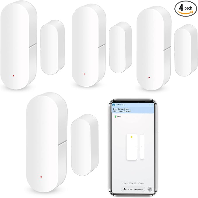 WiFi Door Window Sensor: Smart Contact Sensor by GaoducashforSmartLife