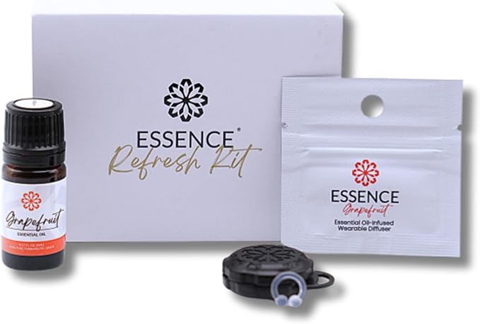Essence Wearable Aromatherapy Nasal Diffuser – Grapefruit Essential Oil Nose by Essence