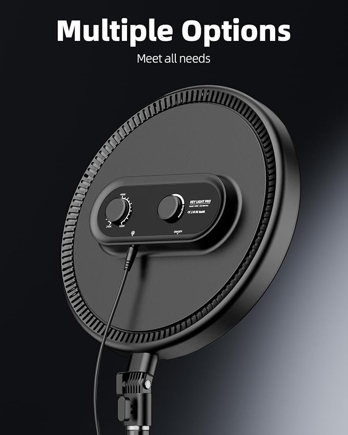 Weilisi Large Ring Light with 79" Stand, 6500K Professional Full-Screen Big - Image 4