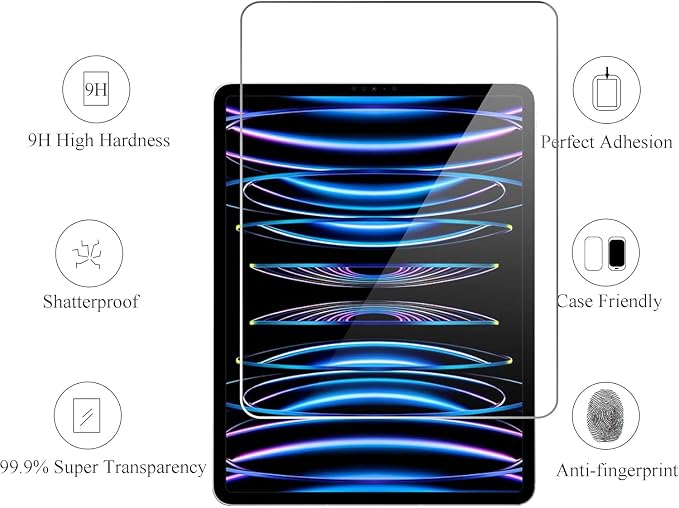 Ailun Screen Protector for iPad Pro 11 inch 2022/2021/2020 3 Pack + 2 Pack - Image 2