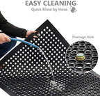 ROVSUN Rubber Floor Mat with Holes, Anti-Fatigue/Non-Slip Drainage Mat - Image 4
