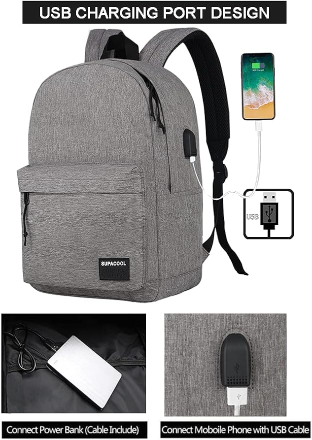 SUPACOOL Casual Laptop Backpack - Image 2