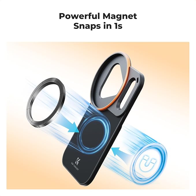 K&F CONCEPT Double-Sided Magnetic Lens Filter Mount Adapter - Image 3