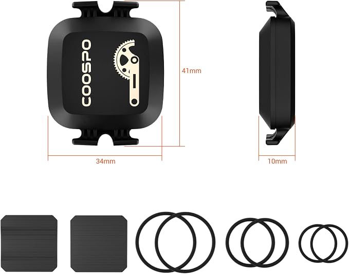 COOSPO Cadence & Speed Sensor for Cycling, Wireless Bluetooth & ANT+ Bike RPM - Image 7