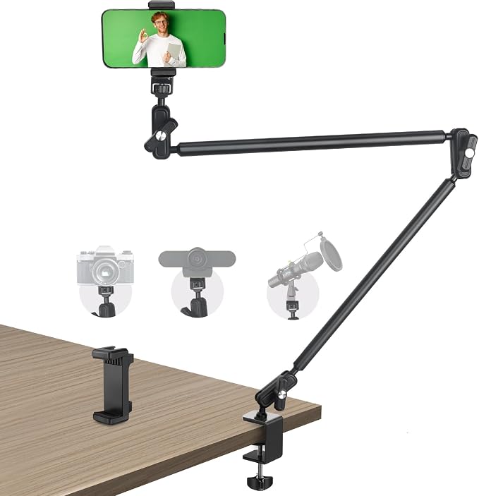 Desktop Clamp Magic Arm 33.84" Kit by JEBUTU