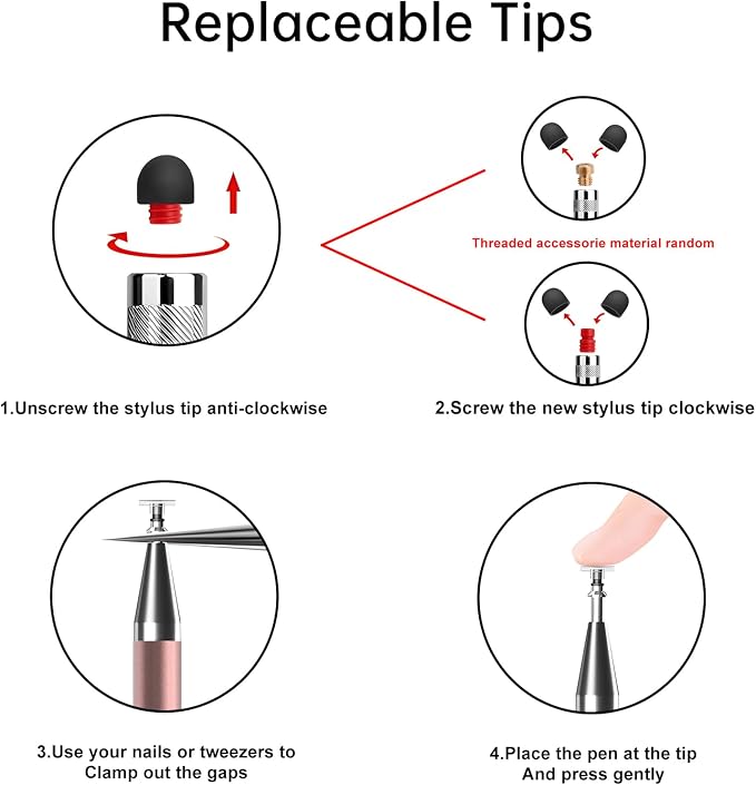 Bopomofo Stylus, 2-in-1 Stylus Pen - Image 5