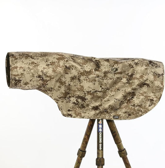 CHASING BIRDS Camouflage Waterproof Opaque Anti-UV Rain Covers Raincoat by CHASINGBIRDS