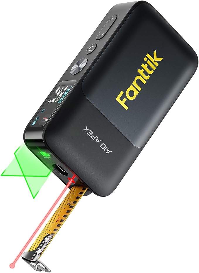 Fanttik A10 Apex 3-in-1 Digital Laser Tape Measure by FANTTIK%C2%AE