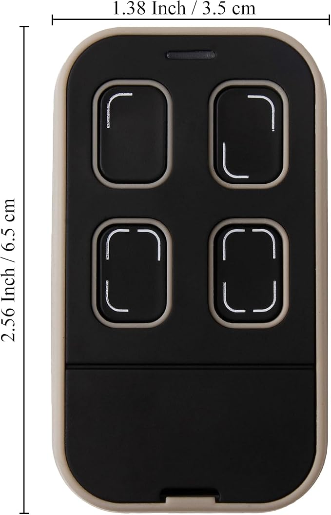 Garage Door Remote Universal Gate Remote Control Cloning Homelink Key Fob - Image 9
