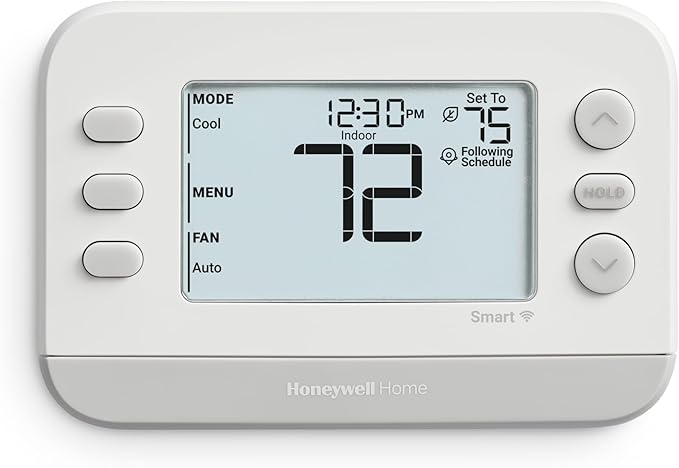 New! Honeywell Home Smart Thermostat, Conventional/Heat Pump Compatibility by HoneywellHome