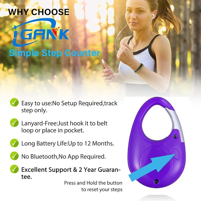 Simple Walking Pedometer 3D Step Counter - Image 2