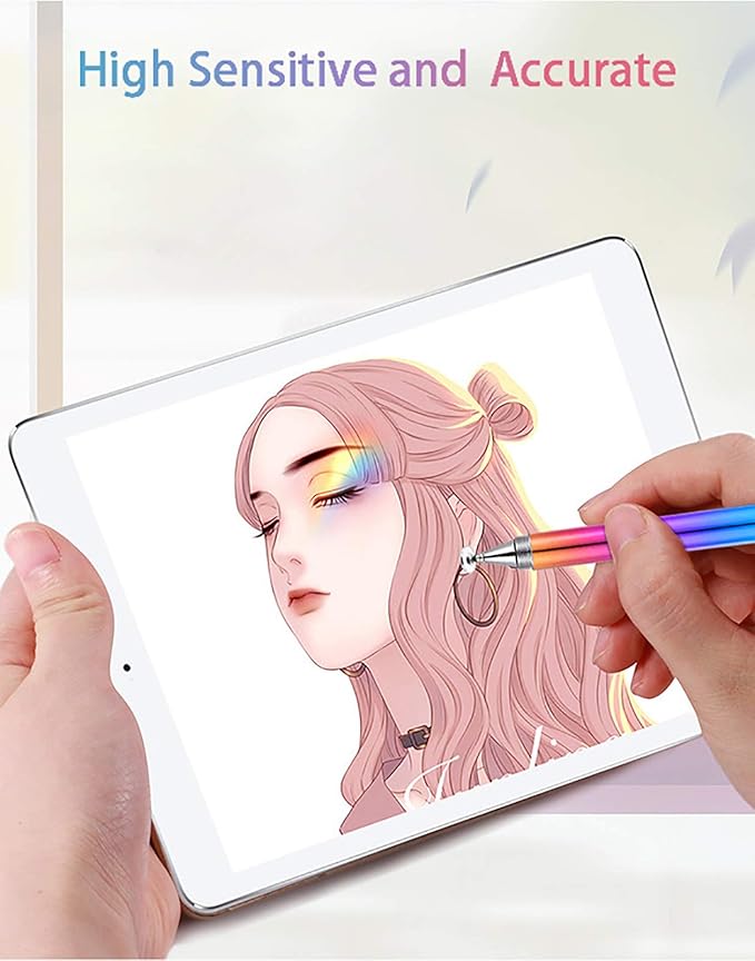 Capacitive Stylus Pen, 4-in-1 High Sensitivity and Precision Touch Screen - Image 2
