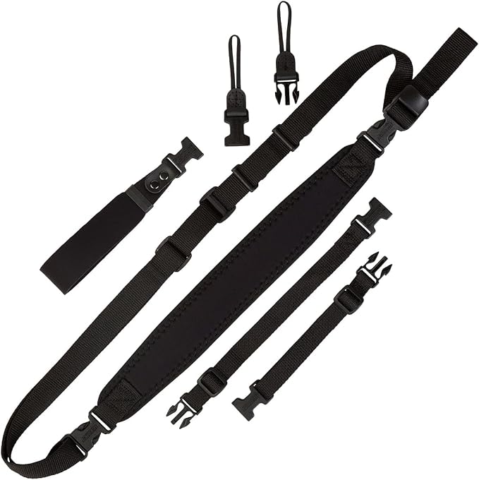 OP/TECH USA Super Classic Combo Camera Strap Kit – Adjustable Neoprene Camera by OPTECHusa