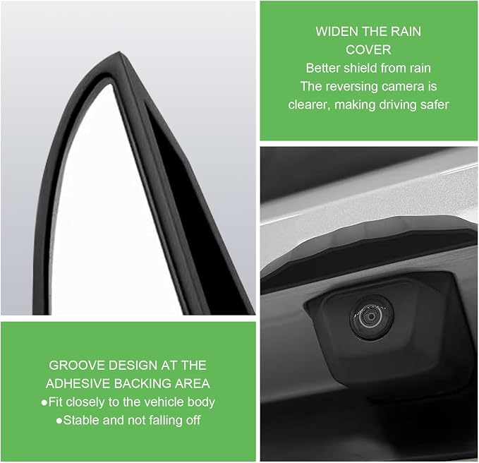 Car Rear View Camera Anti-Rain Cover, Silicone Reversing Camera Protective Cover - Image 3