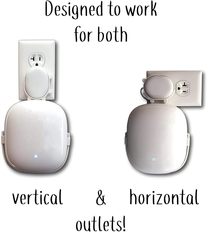The Nest WiFi Pro Genie Wall Mount Outlet Holder Stand | Lowest Profile | Open - Image 3