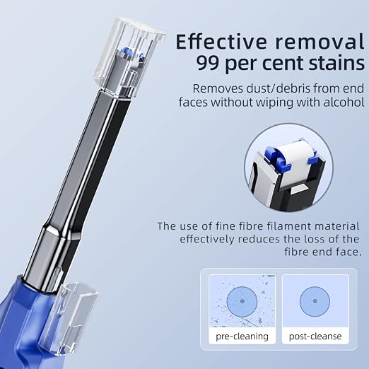Fiber Optic Cleaner for MTP/MPO Connector, Optical Connector Cleaner Over 500 - Image 6