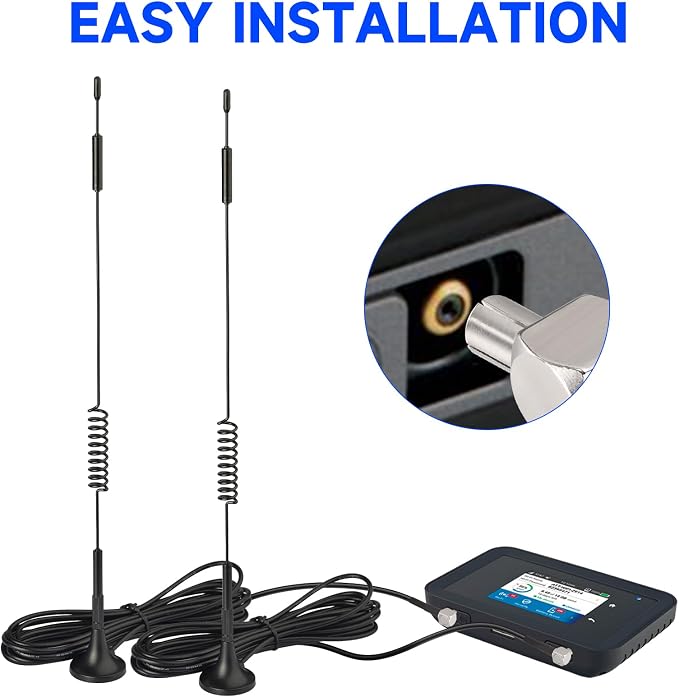 Superbat 7dBi External Magnetic Coil Antenna TS9 Connectors Antenna - Image 5