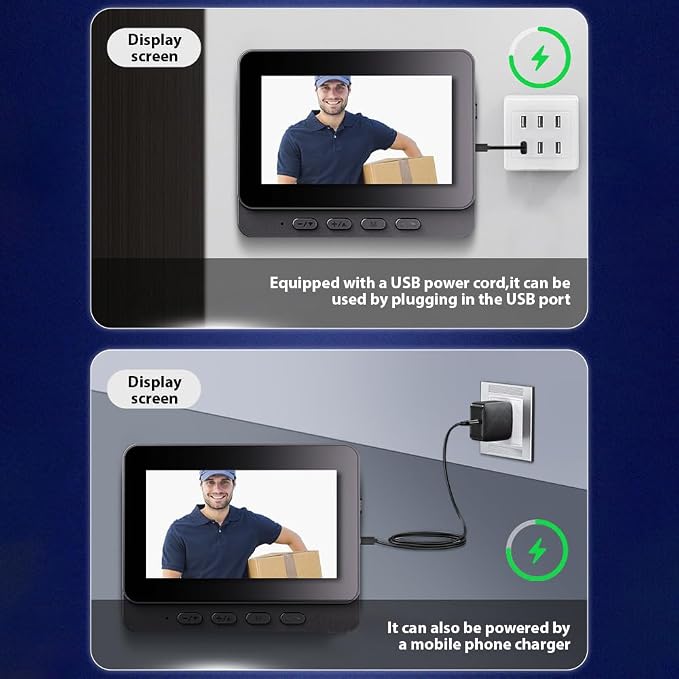 4.3 Inch IPS Screen Wireless Doorbell - Image 6
