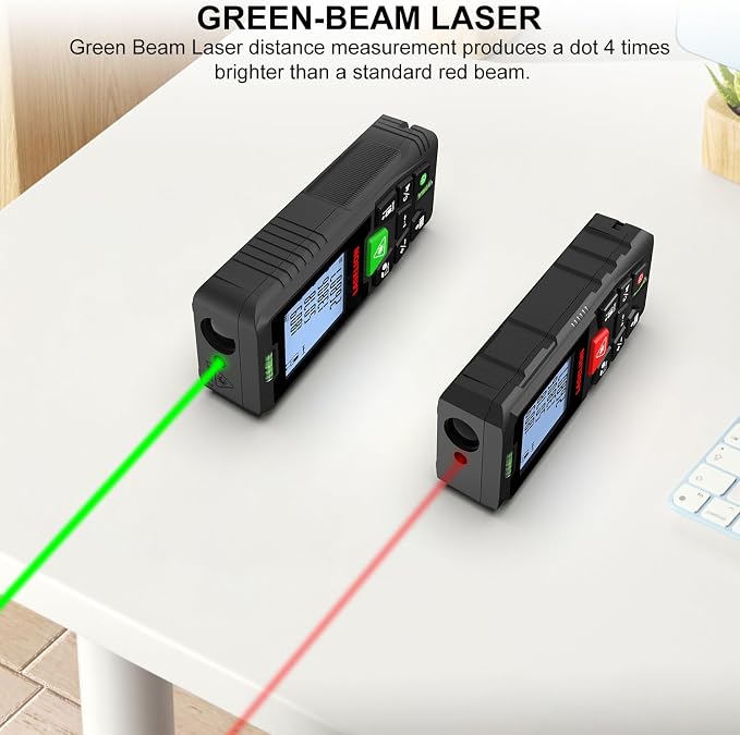 Laser Measure Device, LASELION 229ft Digital Laser Tape Measure High Accuracy - Image 3