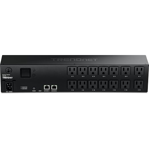 TRENDnet 14-Outlet Managed 2U Rackmount Switched Power Distribution Unit - Image 11