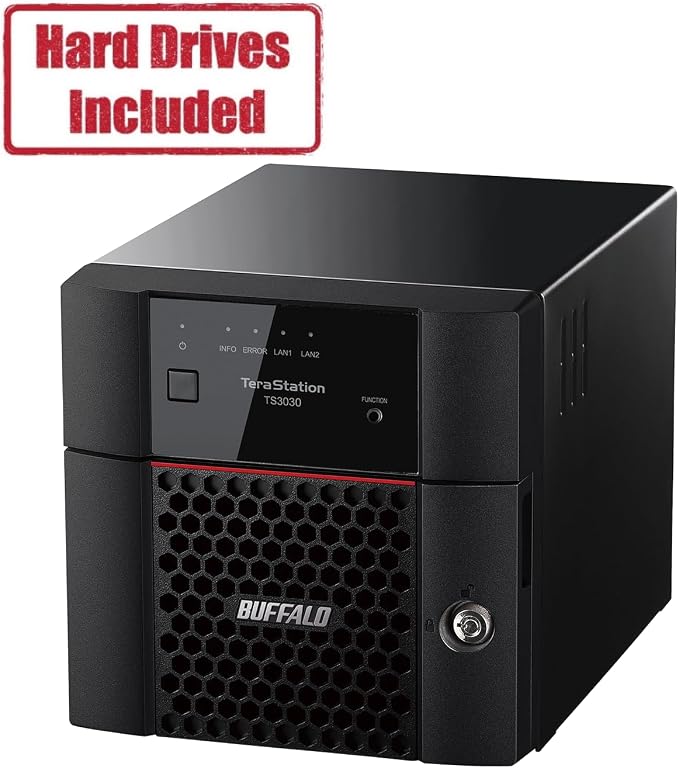 BUFFALO TeraStation 3230DN 2-Bay 8TB Desktop Small-Med Business NAS w/Hard - Image 4