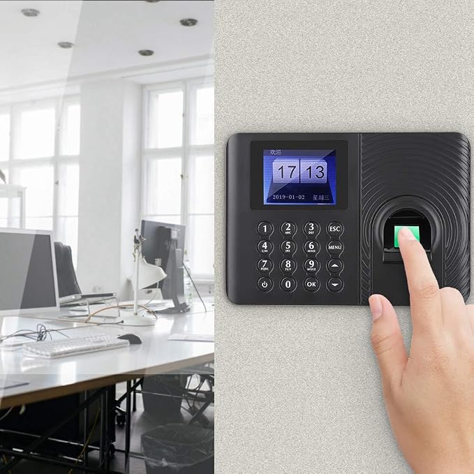 Sanpyl Biometric Fingerprint Attendance Machine Time Attendance Clock Employee - Image 4