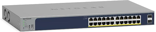 NETGEAR 26-Port PoE Gigabit Ethernet Smart Switch by NETGEAR