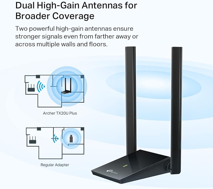 TP-Link WiFi 6 USB Adapter for Desktop PC - Image 5