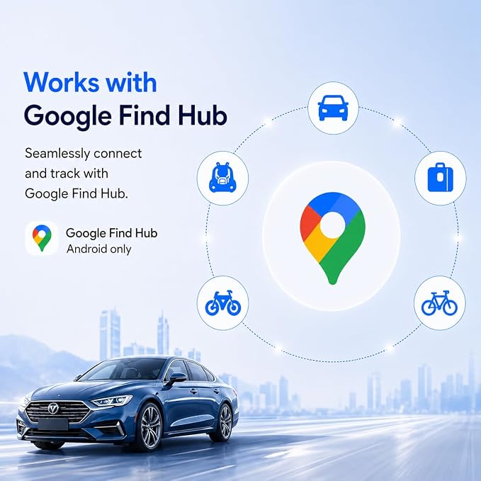 GPS Tracker for Vehicles, Magnetic Waterproof Car Tracker, No Monthly fees - Image 2