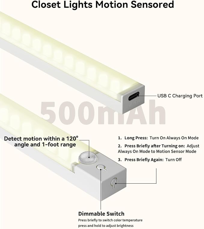 6-Pack Under Cabinet Lighting - Image 5