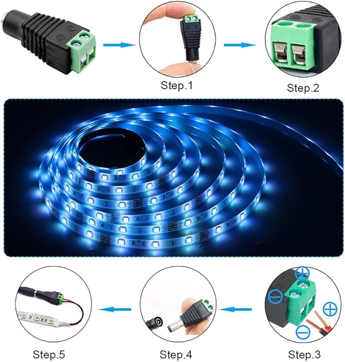 12V LED Strip Power Supply, 2A 24W Power Adapter, 12V Power Supply - Image 5