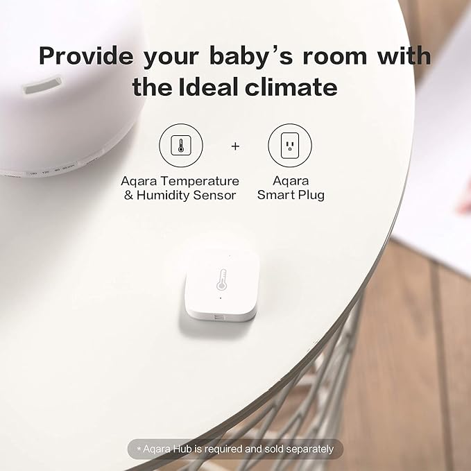 Aqara Zigbee Temperature and Humidity Sensor-3 Pack, Wireless Thermometer - Image 5