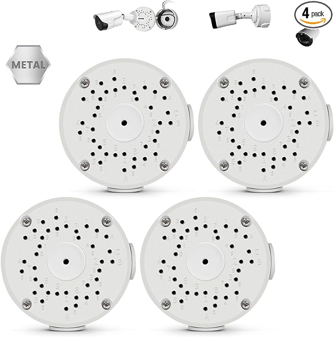 Compatible with Bullet Cameras Universal Bullet Security Camera Base Junction by WEILAILIFE