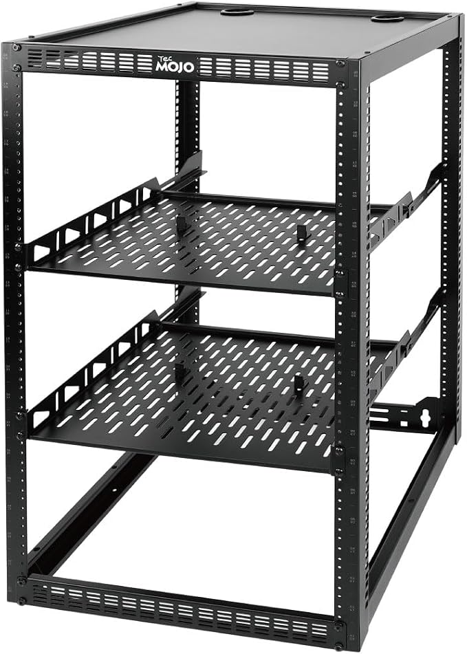 Tecmojo 20U Open Frame Network Rack by Tecmojo