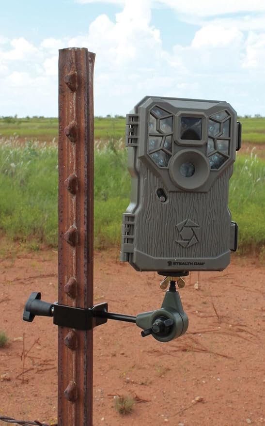 HME T-Post Trail Camera Holder | Compact Sturdy Adjustable Design | Easy - Image 2