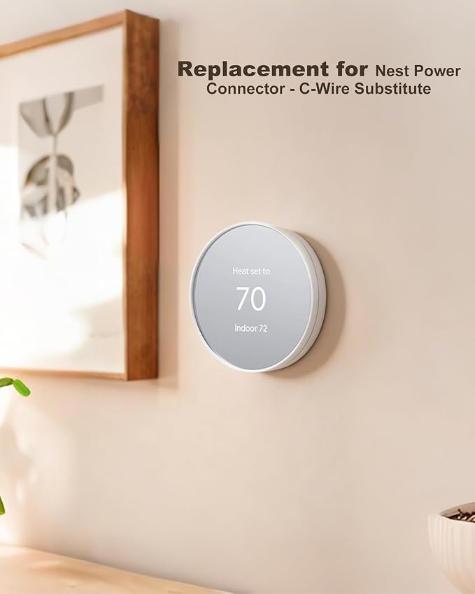 C Wire Adapter for Google Nest Thermostat, Replacement for Nest Power Connector - Image 9