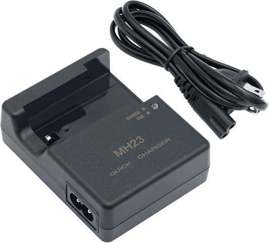 MH-23 Quick Battery Charger for Nikon: for EN-EL9 EN-EL9a Battery Compatible by Enymoke