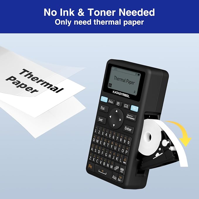 SUPVAN E11 Bluetooth Label Maker Machine, Support Keyboard & App - Image 7