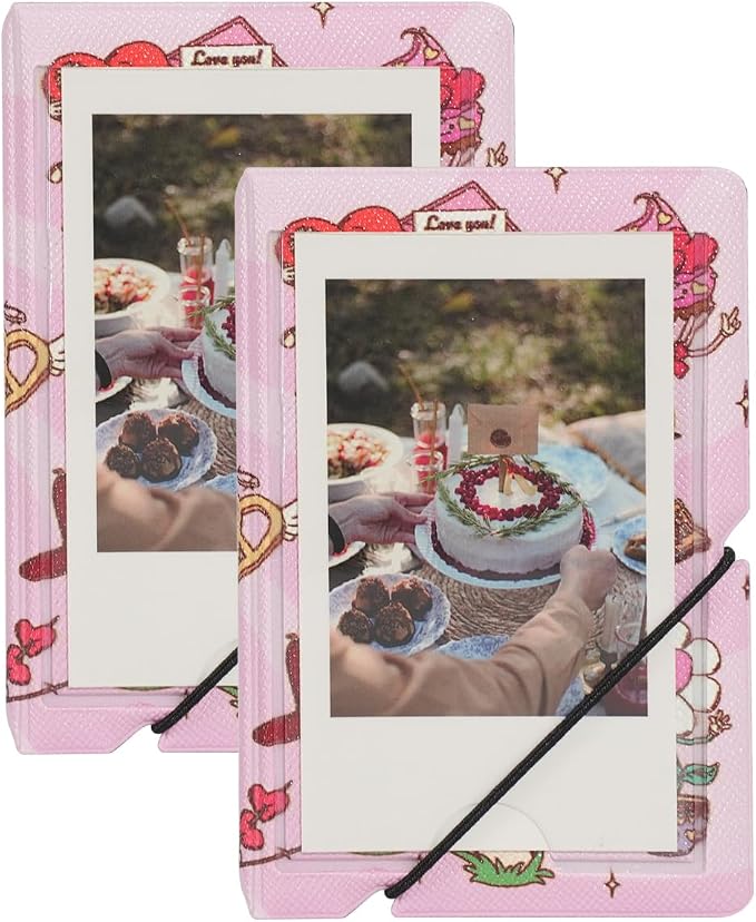 Mini 2x3 Small Polaroid Photo Album Book by GoldbarleyDesign