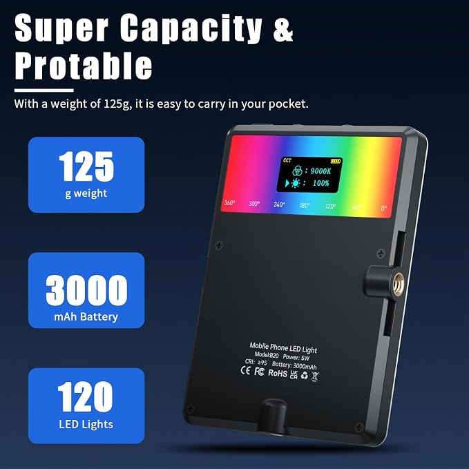 RGB Selfie Light for Phone - Image 3