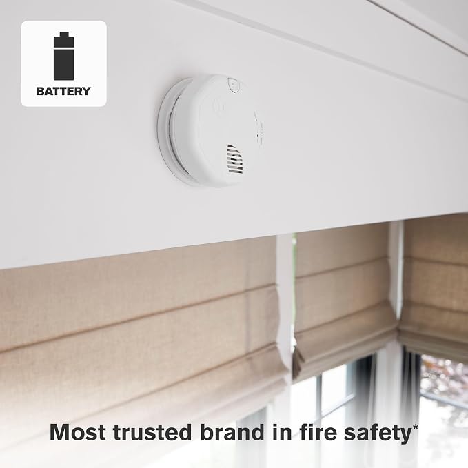 First Alert Combination Smoke & Carbon Monoxide Alarm, Battery Operated Detector - Image 5