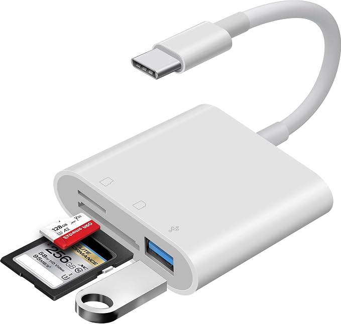 WNXSLOAD USB-C SD Card Reader, Memory Card Reader by WNXSLOAD